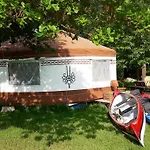 Luxussátor Glamping Podgrodzie