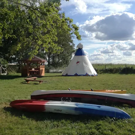 Luxussátor Glamping Podgrodzie Nowe Warpno