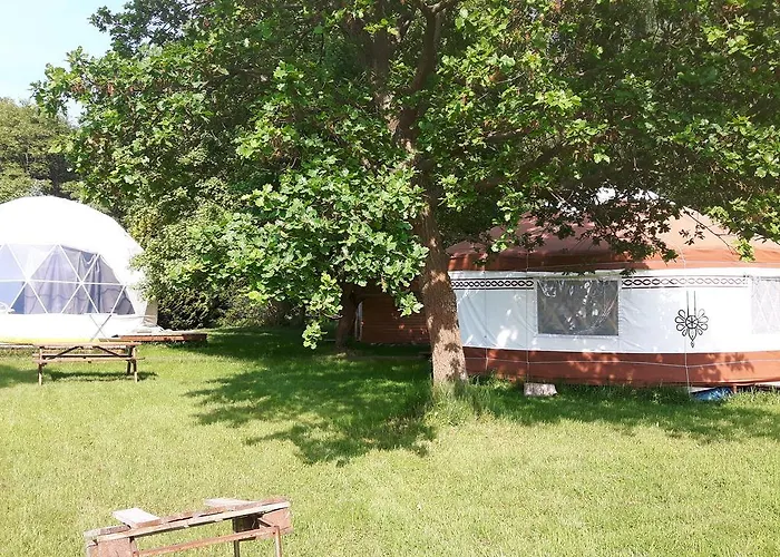 Luxusní stan Glamping Podgrodzie Nowe Warpno