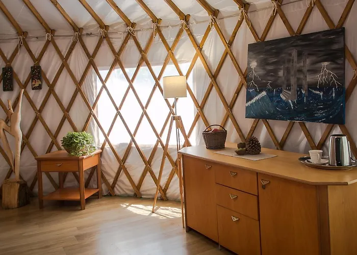 Luxusní stan Glamping Podgrodzie