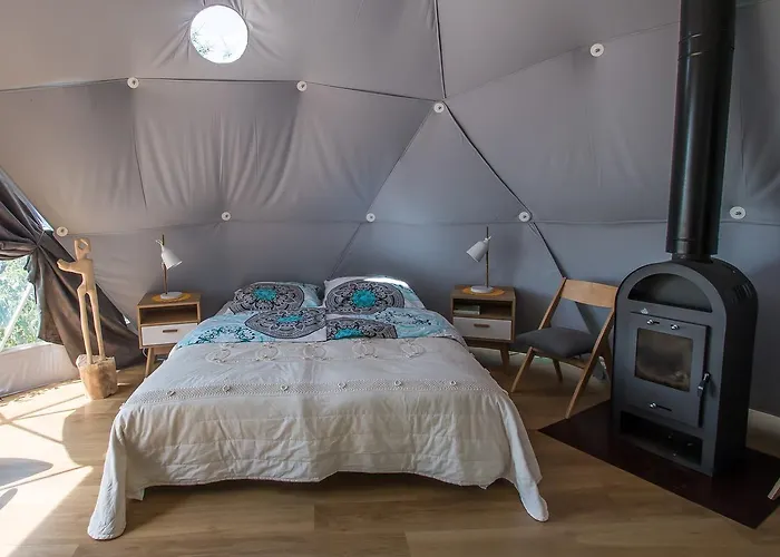 Glamping Podgrodzie Luxusní stan Nowe Warpno