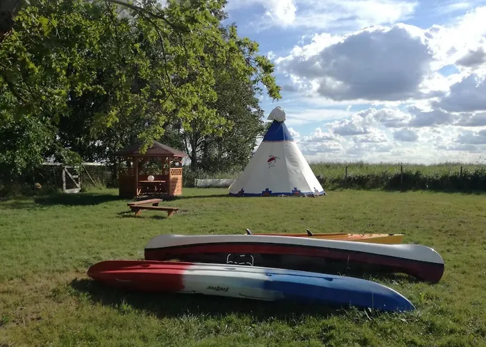 Luxusní stan Glamping Podgrodzie Nowe Warpno